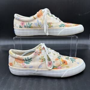 Keds Shoes Womens Size 7 Rifle Paper Co Casual Sneaker Multicolor Floral WF58355